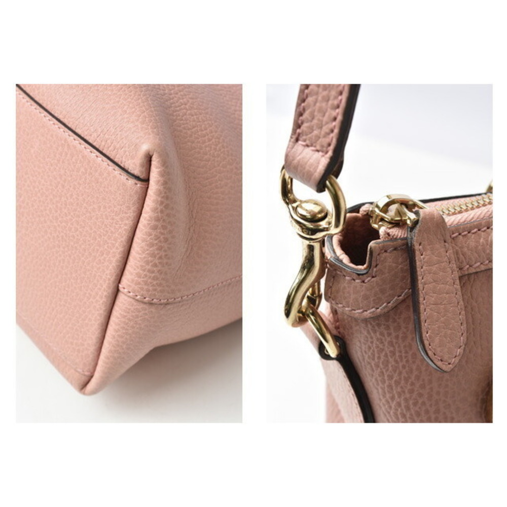 Gucci Handbag Interlocking Gg Pink - image 8